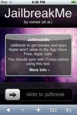JailBreakMe: Jailbreak de iPhone 4 online JailBreakMe: Jailbreak de iPhone 4 online