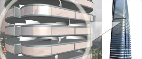 Un rascacielos eólico en Londres Un rascacielos eólico en Londres