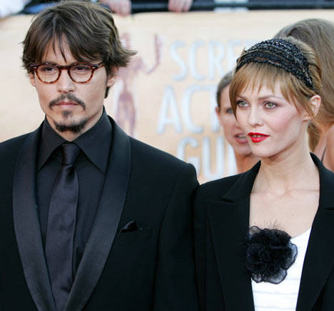 Johnny Depp anunció que su esposa Vanessa Paradis actuará en EU