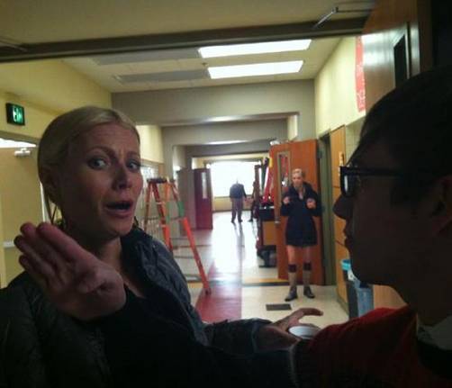 Gwyneth Paltrow vuelve a rodar con Glee