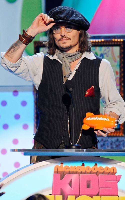 Kids´Choice Awards 2011: Johnny Depp 'Actor favorito de Película'