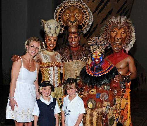 Britney Spears disfruta de Las Vegas con sus hijos