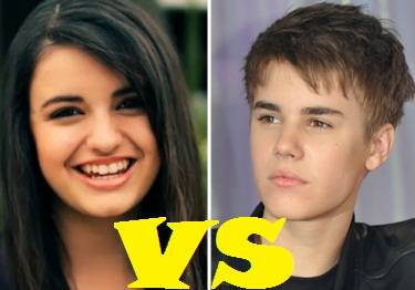 Justin Bieber vs Rebecca Black ¿Quién es el mejor artista de Youtube?