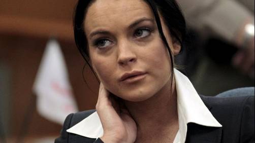Lindsay Lohan pasa examen de alcohol y de drogas