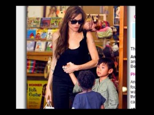 Hijo de Angelina Jolie le pidió un set de manicure Hijo de Angelina Jolie le pidió un set de manicure