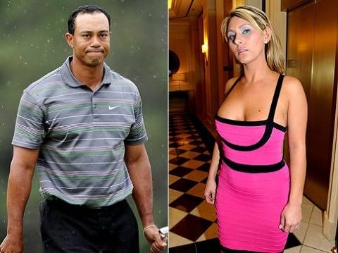 Sale a la venta video porno de Tiger Woods y Devon James