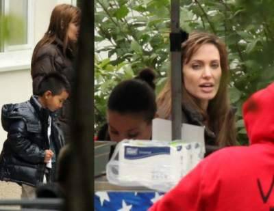Hijos de Brad Pitt y Angelina Jolie asisten a la escuela en Budapest