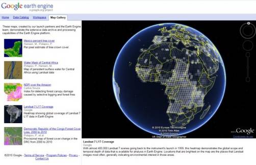Google Earth Engine: Google y el análisis ambiental