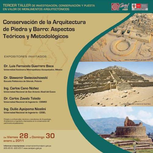 Conservación de la Arquitectura de Piedra y Barro: Aspectos Teóricos y Metodológicos
