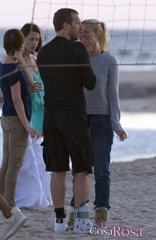 Gwyneth Paltrow muy enamorada de Chris Martin
