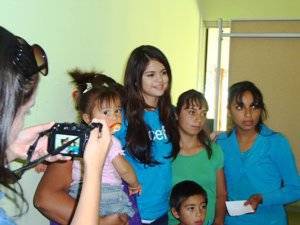 Selena Gomez en Valparaiso la Embajadora de Unicef