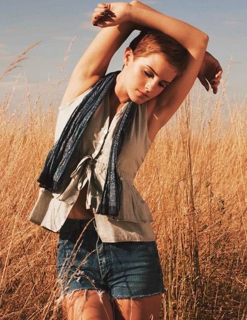 Fotos: Emma Watson modela para su nueva línea de ropa People Tree Line