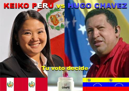 Keiko Perú vs Hugo Chavez