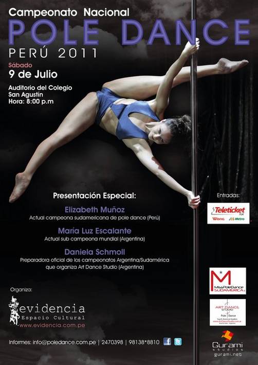 Primer Campeonato Perú Pole Dance 2011 este sábado