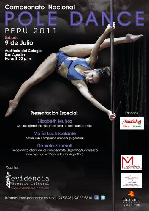Primer Campeonato Perú Pole Dance 2011 este sábado