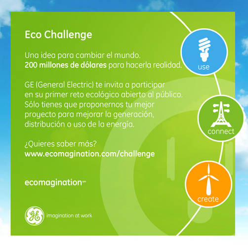GE y sus socios convocan concurso mundial para hallar tecnología de energía que satisfaga necesidades del siglo XXI GE y sus socios convocan concurso mundial para hallar tecnología de energía que satisfaga necesidades del siglo XXI