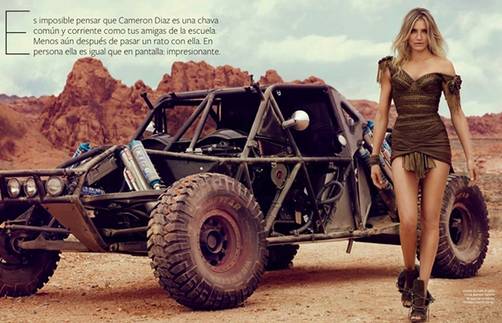 Cameron Díaz en portada de Instyle