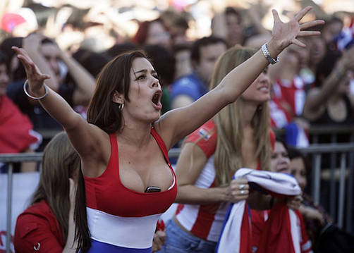 Larissa Riquelme será imagen de selección paraguaya