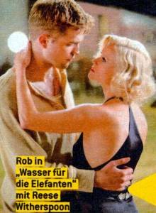 Robert Pattinson cambia de look para 'Water for elephants' Robert Pattinson cambia de look para 'Water for elephants'