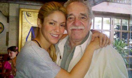 Shakira publica fotografía con Gabriel García Márquez en su Twitter