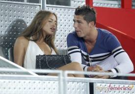 Cristiano Ronaldo e Irina Sheik juntos en Madrid