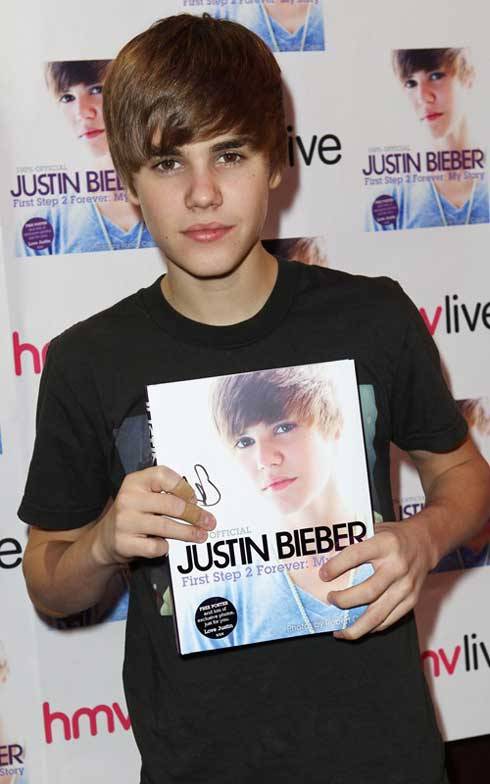 Justin Bieber presentó su libro en Londres