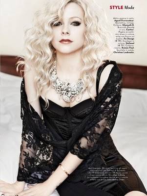 Fotos: Avril Lavigne posa para la revista Vanity Fair