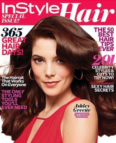 Ashley Greene portada de InStyle Hair