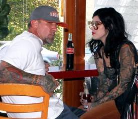 Jesse James se pasea con Kat Von D