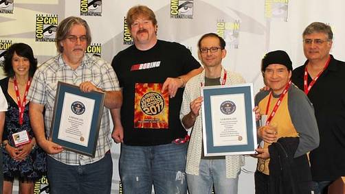 Nerds y geeks en la voz de personajes de Futurama