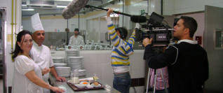 TVE graba tres reportajes en restaurantes de Lanzarote