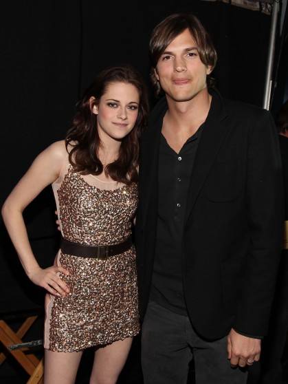 Kristen Stewart mantuvo un encuentro con Ashton Kutcher
