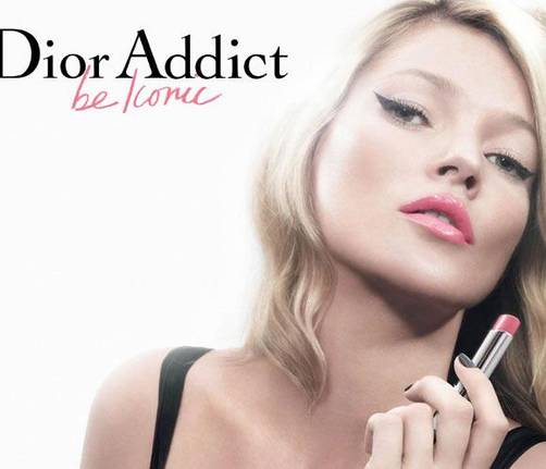 Kate Moss para Dior Addict