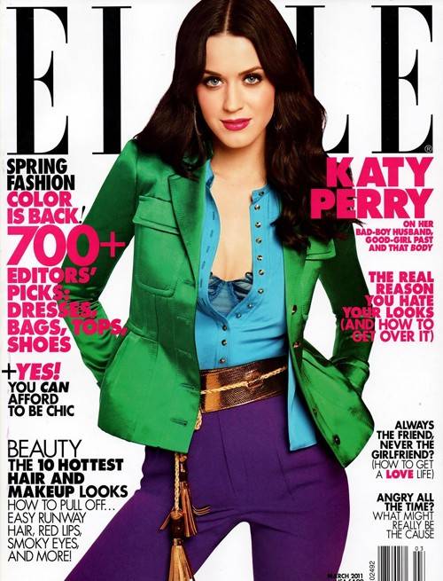 Fotos: Katy Perry en la portada de la revista Elle
