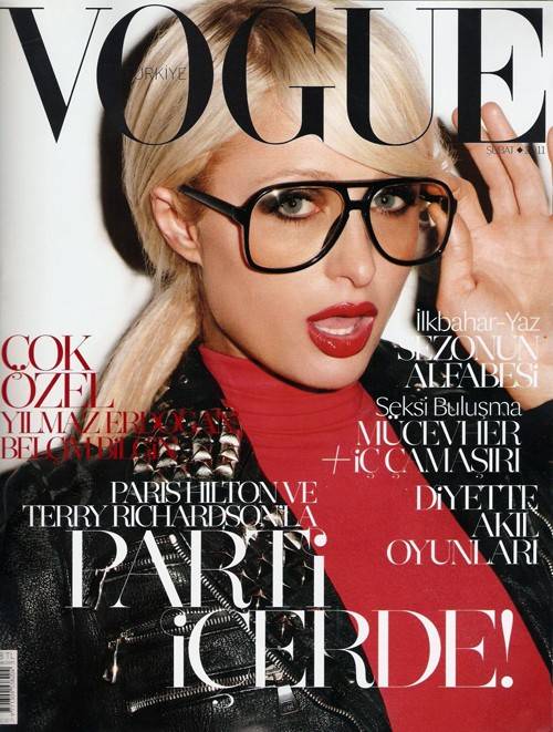 Fotos: Paris Hilton posa para la revista Vogue Turquia