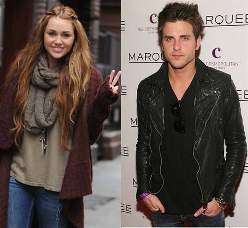 Miley Cyrus coquetea con Jared Followill