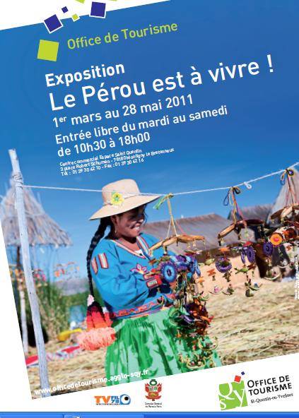 Exposición en Francia sobre Perú  «Le Perou est a vivre!»