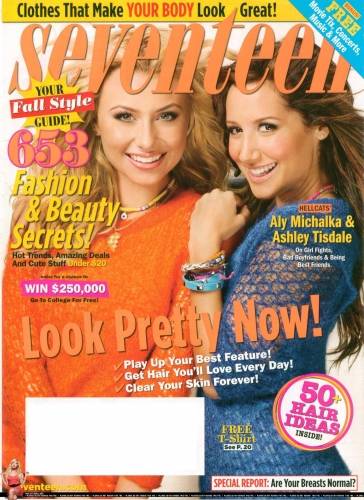 Ashley Tisdale y Aly Michalka en la Revista Seventeen