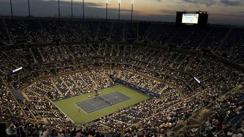 El Abierto de Tenis de EU es considerado el más ruidoso y 'rudo' de todos