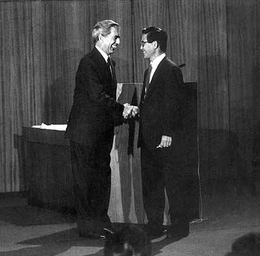 Vargas Llosa y Fujimori juntos en 1990