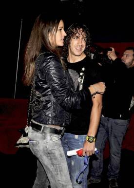 Carles Puyol y Malena Costa, ya no esconden su relación