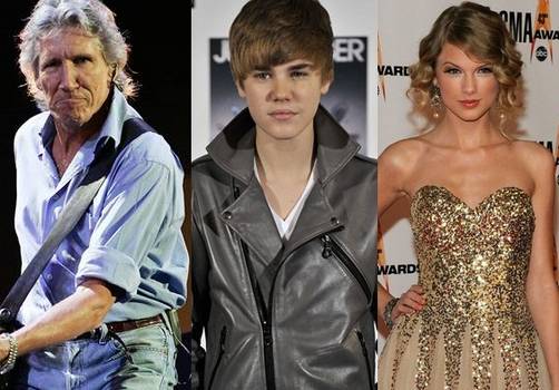 Justin Bieber, Taylor Swift y Roger Waters para el 2011