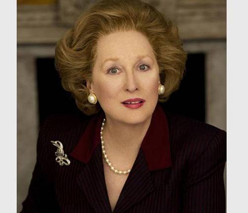 Meryl Streep lista para interpretar a Margaret Thatcher