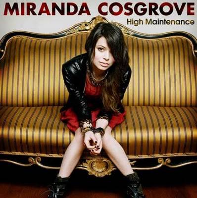 Miranda Cosgrove muestra la portada de su grabación 'High Maintenance'