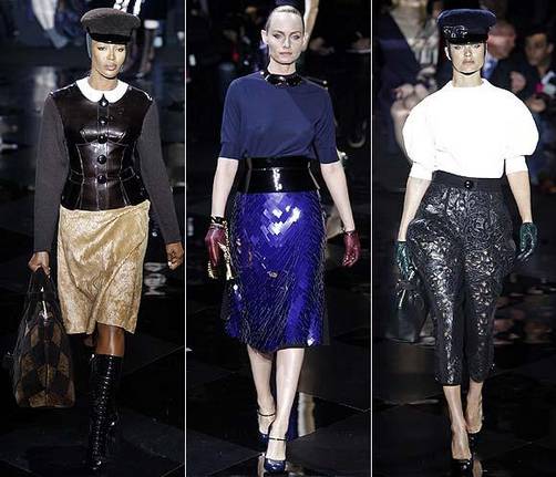 Naomi Campbell, Carolyn Murphy y Amber Valletta también han desfilado en París