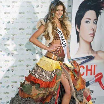 Miss Australia Jesinta Campbell, boicoteada en el certamen Miss Universo 2010