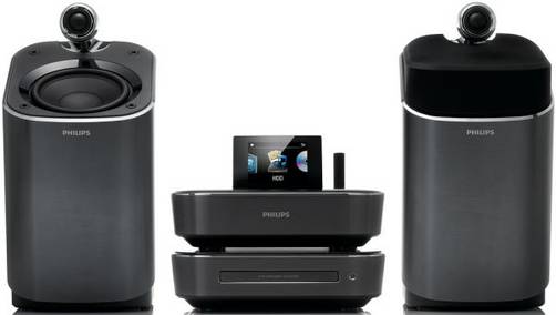 Philips MCi900, microcadena con altavoces SoundSphere y Wi-Fi