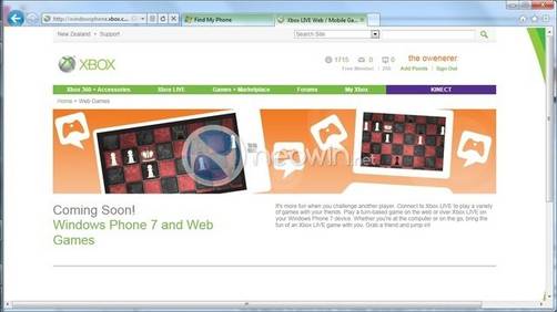 Los juegos de Windows Phone 7 podrían funcionar también en el navegador