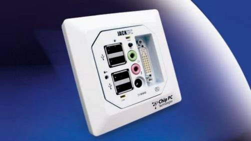 Jack PC, un ordenador tan pequeño que se esconde en el enchufe de la pared