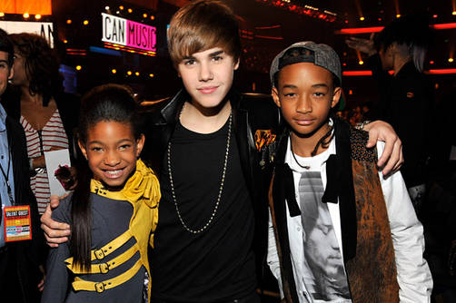 Justin Bieber haría gira con Willow y Jaden Smith